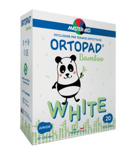 CEROTTO OCULARE PER ORTOTTICA ORTOPAD BIANCO JUNIOR 20 PEZZI