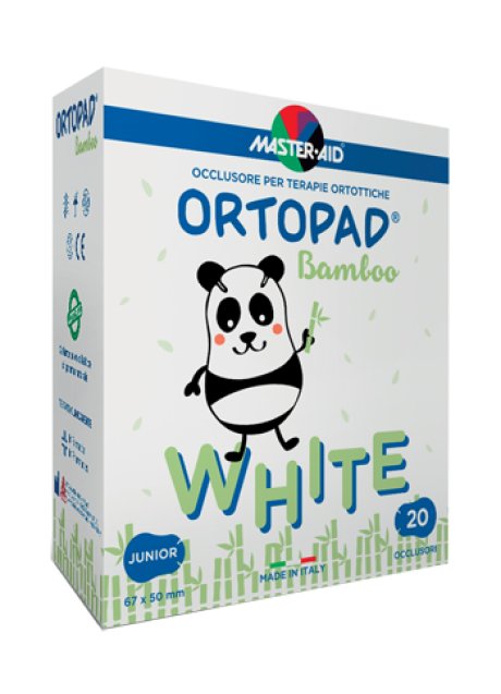 CEROTTO OCULARE PER ORTOTTICA ORTOPAD BIANCO JUNIOR 50 PEZZI