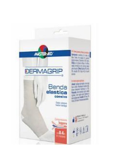 BENDA ELASTICA AUTOBLOCCANTE MASTER-AID DERMAGRIP 10X4