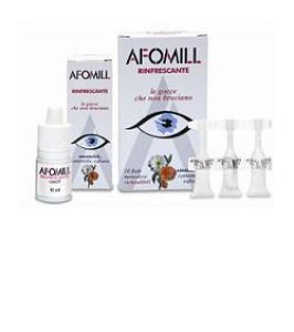 AFOMILL RINFRESCANTE GOCCE OCULARI 10 FIALE MONODOSE 0,5 ML