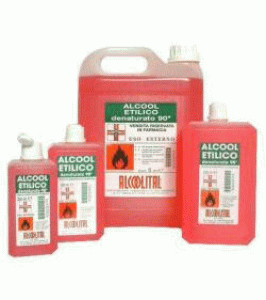 ALCOOL ETIL DENAT 90% 500ML