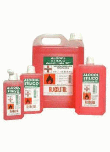 ALCOOL ETIL DENAT 90% 500ML