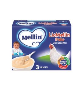 LIOMELLIN POLLO LIOFILIZZATO 10 G 3 PEZZI