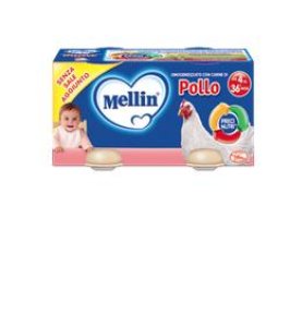 MELLIN OMOGENEIZZATO POLLO 80 G 2 PEZZI