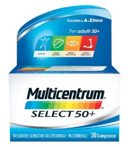 MULTICENTRUM SELECT 50+ 30 COMPRESSE