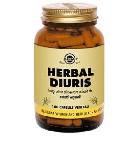 HERBAL DIURIS 100VEGICPS SOLGAR