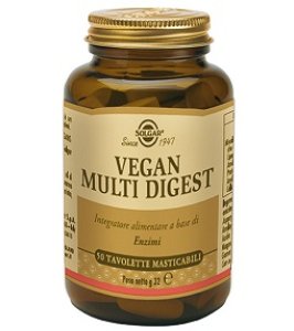 VEGAN MULTI DIGEST 50 TAVOLETTE MASTICABILI