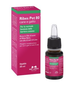 RIBES PET 80 GOCCE OLIO 25 ML CON CONTAGOCCE