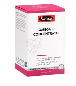 SWISSE OMEGA 3 CONCENTRATO 60 CAPSULE