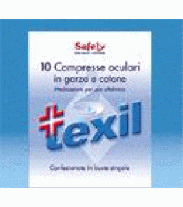 GARZE TEXIL OCUL 10PZ SAFETY
