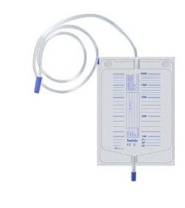 SACCA DI DRENAGGIO LETTO PER INCONTINENZA CON SCARICO MISURA90CM 1 PEZZO