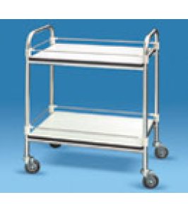 CARRELLO 2RIPIANI C/RUOTE