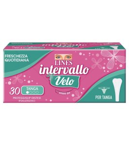 LINES VELO SALVASLIP TANGA 30 PEZZI