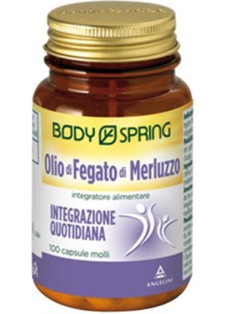 BODY SPRING OLIO MERLUZZO 100 CAPSULE
