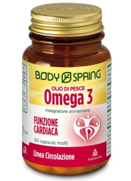 BODY SPRING OLIO DI PESCE OMEGA 3 50 CAPSULE