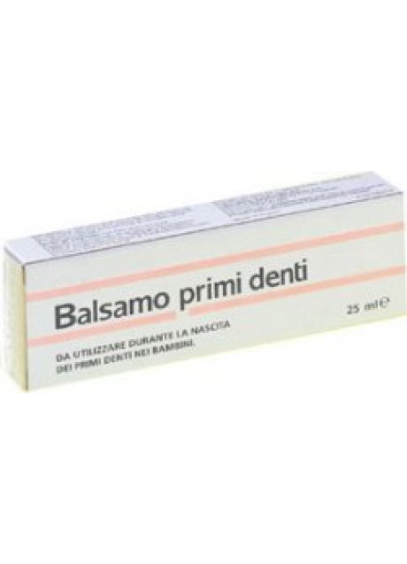BALSAMO PRIMI DENTI 25 ML BALSAMO PRIMI DENTI 25 ML