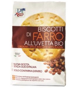 BISCOTTI FARRO UVET 250G BIO
