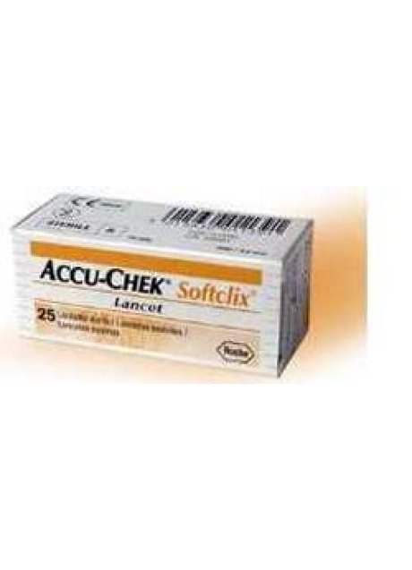 LANCETTE PUNGIDITO ACCU-CHEK SOFTCLIX 25 PEZZI