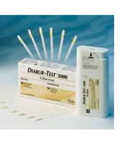 STRISCE MISURAZIONE GLICOSURIA DIABURTEST 5000 50 PEZZI