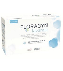 LAVANDA VAGINALE A BASE DI LATTOBACILLI LISATI FLORAGYN LAVANDA 140ML 5FLACONI