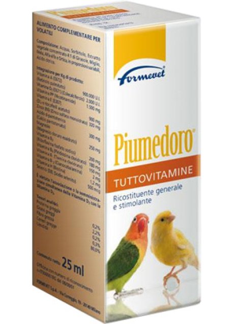 PIUMEDORO TUTTOVITAMINE FLACONE 25 ML