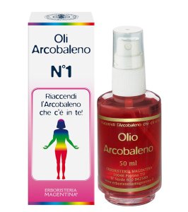 ARCOBALENO OLIO 1 ROSSO 50ML