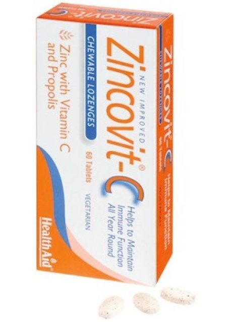 ZINCO VIT C 60TAV HEALTH AID ZINCO VIT C 60TAV HEALTH AID
