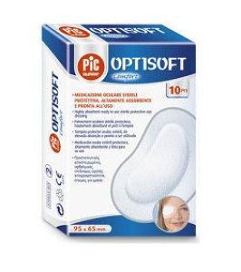TAMPONE OCULARE PIC IN TESSUTO NON TESSUTO STERILE ADESIVO 10 PEZZI