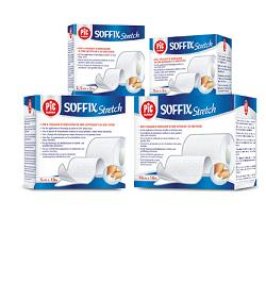 CEROTTO IN ROTOLO PIC SOFFIX STRETCH TESSUTO NON TESSUTO ESTENDIBILE 15X1000 CM 1 PEZZO