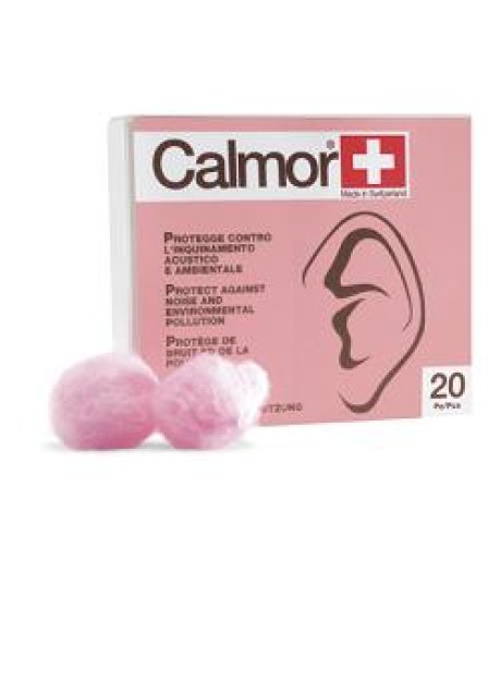 TAPPO AURICOLARE ANTISUONO IN CERA NATURALE CALMOR 12 PEZZICODICE ARTICOLO 22038