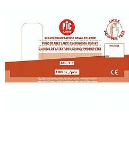 GUANTO PER ESPLORAZIONE PIC SENZA POLVERE MISURA L 100 PEZZI