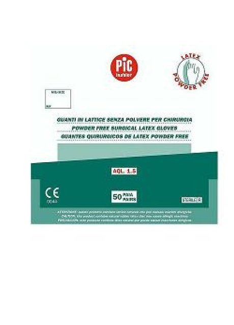 GUANTI PIC CHIR S/POL 7,5 ST