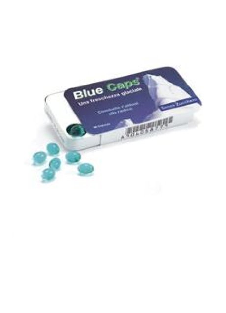BLUE CAPS MENTA 40 CAPSULE BLUE CAPS MENTA 40 CAPSULE