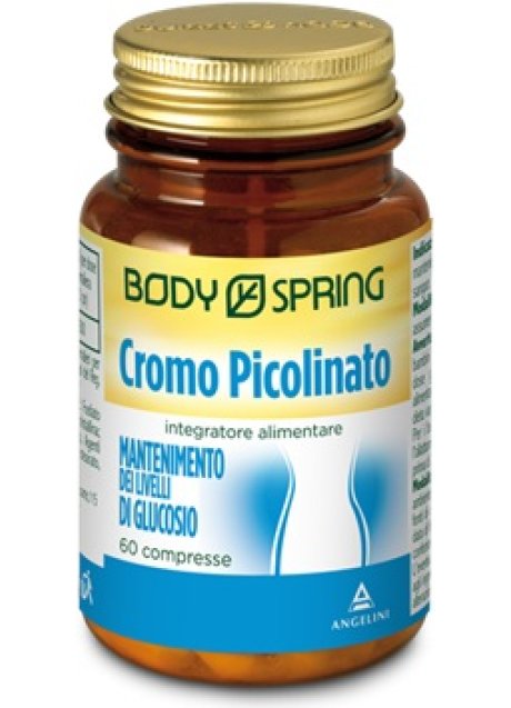BODY SPRING CROMO PICOLINATO 60 COMPRESSE