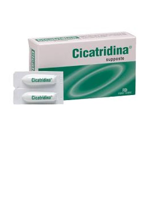 CICATRIDINA SUPPOSTE 10 PEZZI