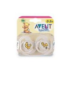 AVENT SUCCH SIL TEDDY 0/3MESI