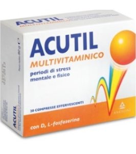 ACUTIL MULTIVITAMINICO 20 COMPRESSE EFFERVESCENTE