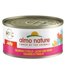 ALMO CAT JELLY 70 GR SALMONE E