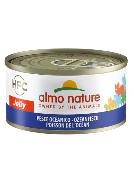 ALMO CAT JELLY 70 GR PESCE OCE