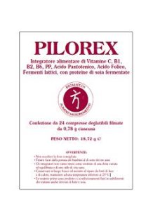 PILOREX 24 COMPRESSE