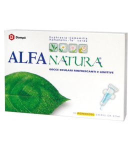 ALFA NATURA GOCCE OCULARI 10 FLACONCINI MONODOSE 0,5 ML