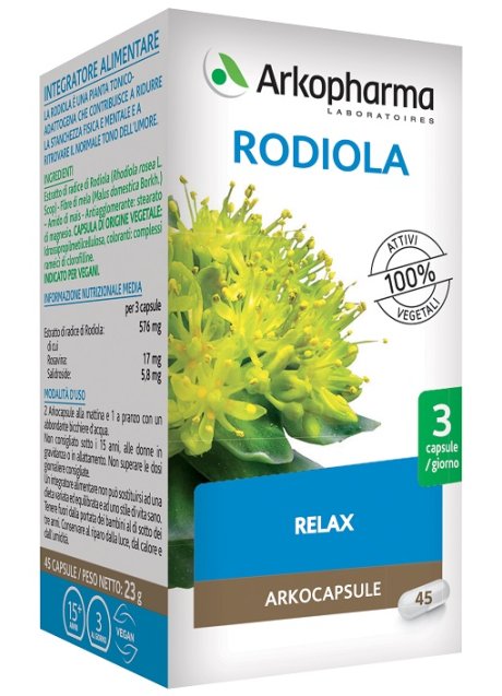 ARKO CAPSULE RODIOLA 45 CAPSULE