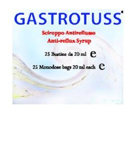 SCIROPPO ANTIREFLUSSO GASTROTUSS 25 BUSTINE MONODOSE 20 ML