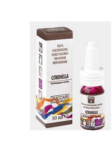 ZUCCARI OLIO ESS CITRONEL 10ML