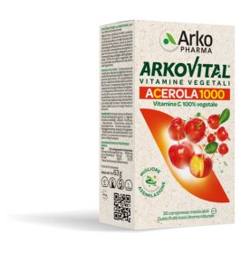 ARKOVITAL ACEROLA 30 COMPRESSE MASTICABILI