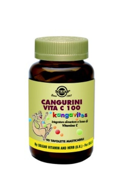 CANGURINI VITAMINA C 100 COMPRESSE MASTICABILI