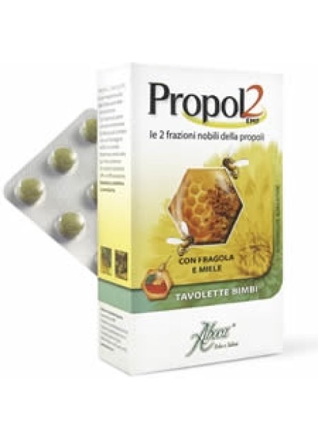 PROPOL2 EMF FRAGOLA MIELE 45 TAVOLETTE PER BAMBINI PROPOL2 EMF FRAGOLA MIELE 45 TAVOLETTE PER BAMBINI