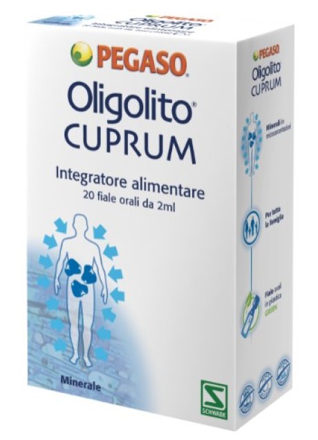 OLIGOLITO CUPRUM 20FLE PEGASO