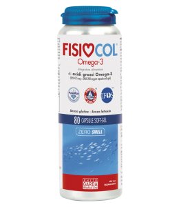 FISIOCOL OMEGA 3 80CPS 1383MG