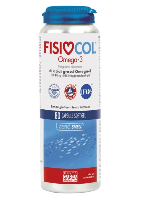FISIOCOL OMEGA 3 80CPS 1383MG